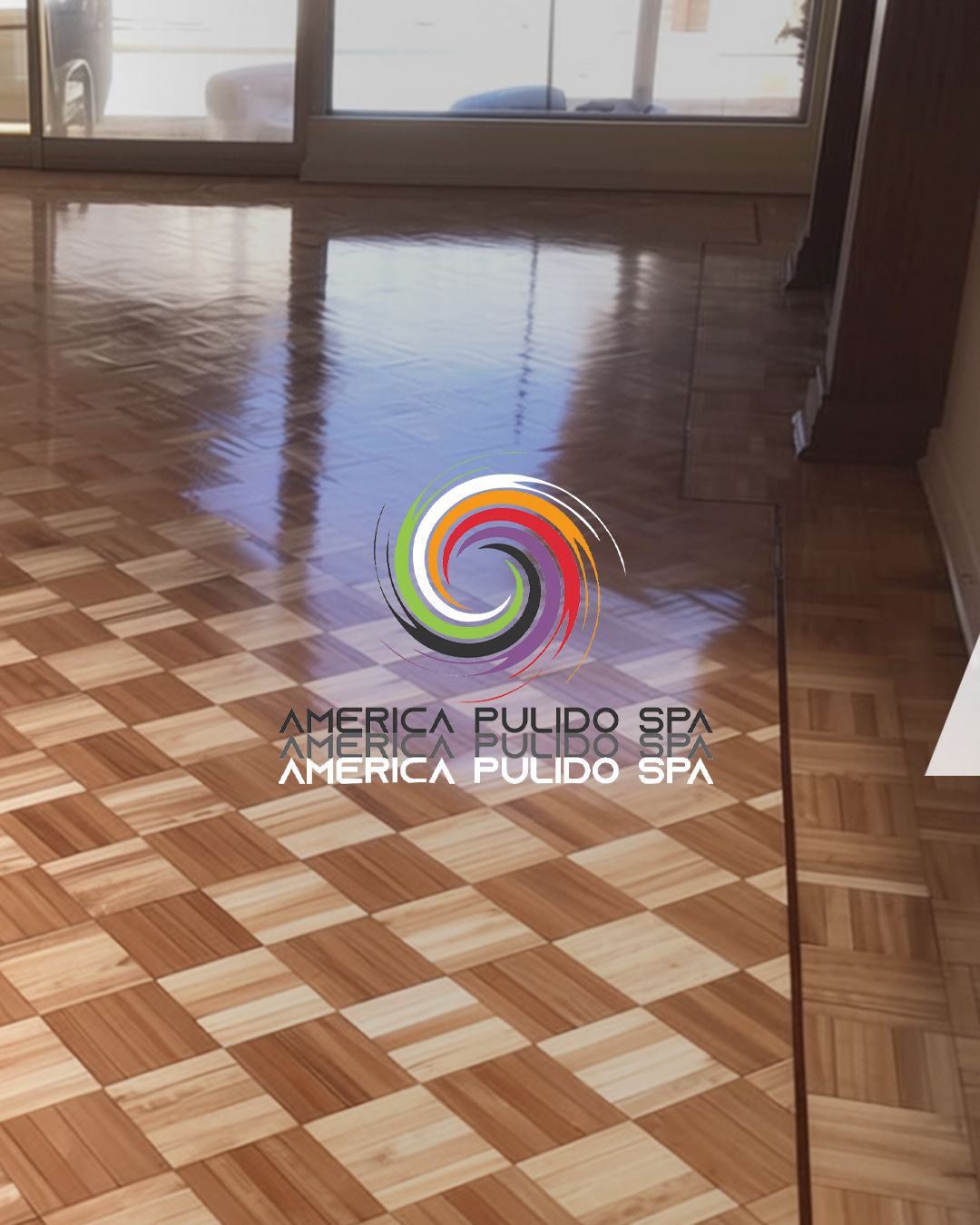 Parquet de madera pulido